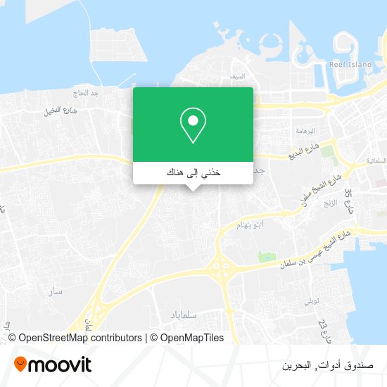 خريطة صندوق أدوات