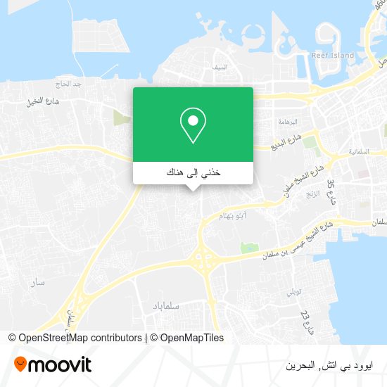 خريطة ايوود بي اتش