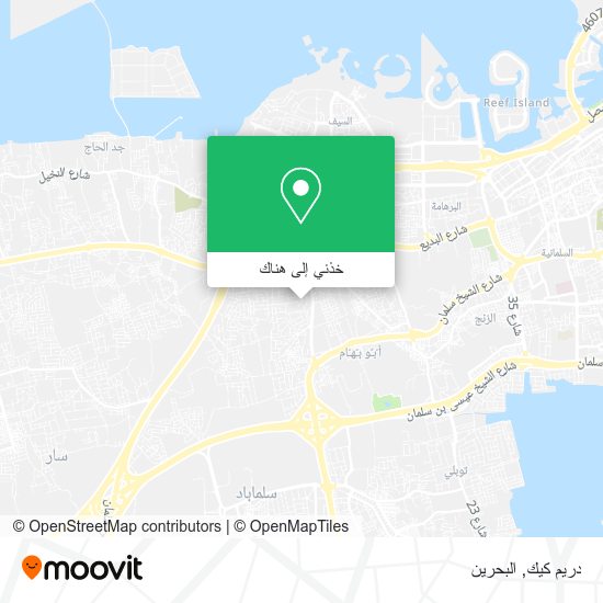 خريطة دريم كيك