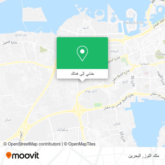 خريطة ملك اللوز