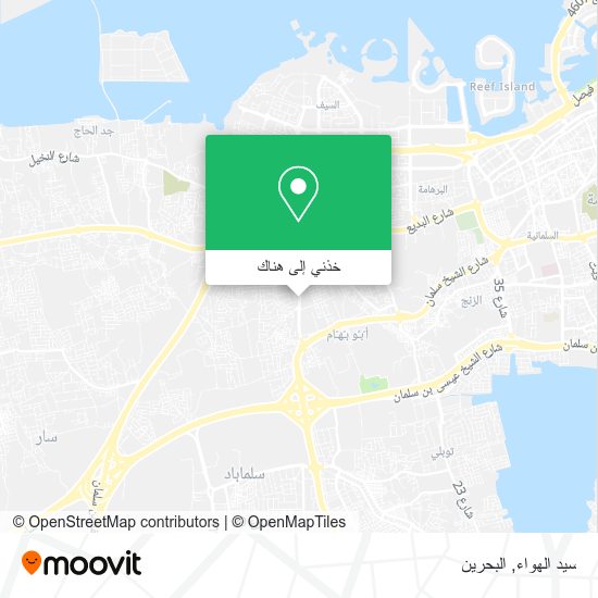خريطة سيد الهواء