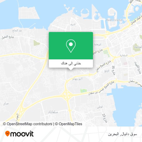 خريطة سوق دانيال