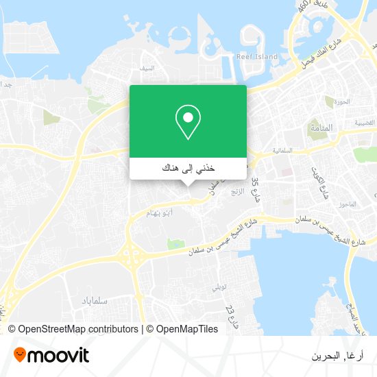 خريطة أرغا