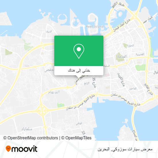 خريطة معرض سيارات سوزوكي
