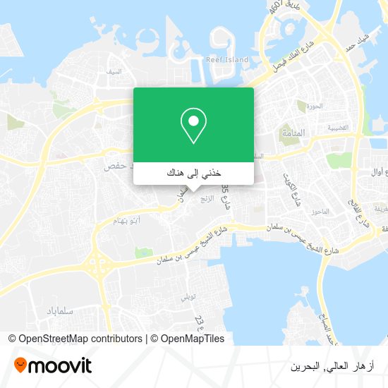 خريطة أزهار العالي