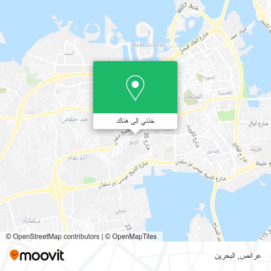 خريطة عرانص