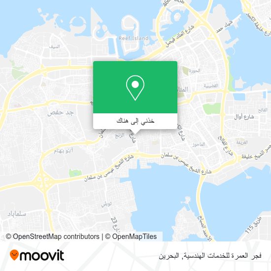 خريطة فجر العمرة للخدمات الهندسية