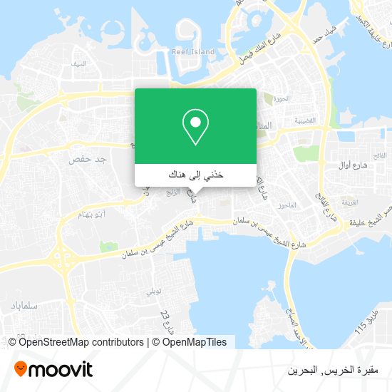 خريطة مقبرة الخريس