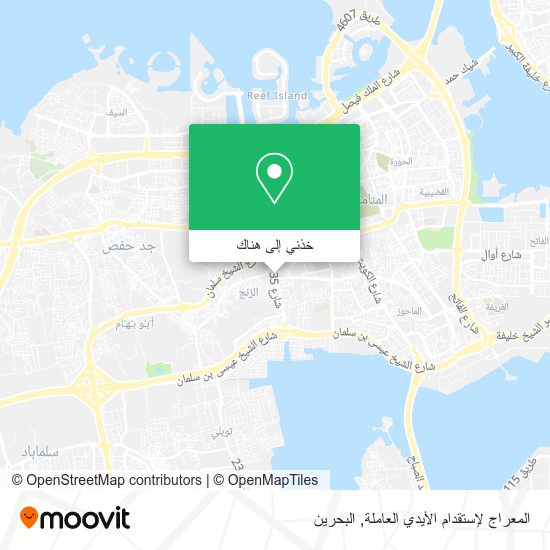 خريطة المعراج لإستقدام الأيدي العاملة