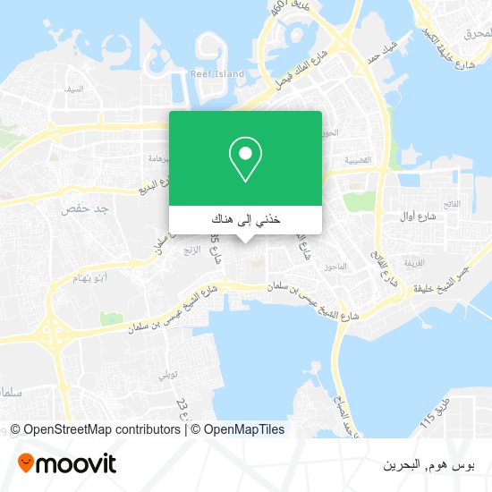 خريطة بوس هوم
