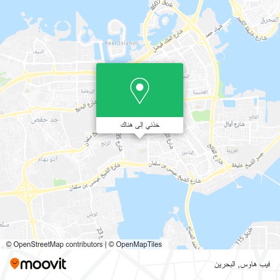 خريطة فيب هاوس