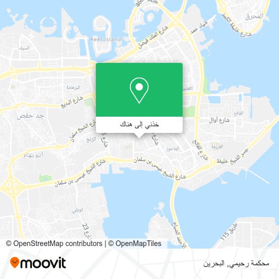 خريطة محكمة رحيمي