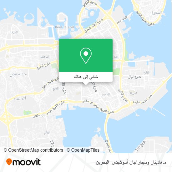 خريطة ماهاديفان وسيفاراجان أسوشيتس