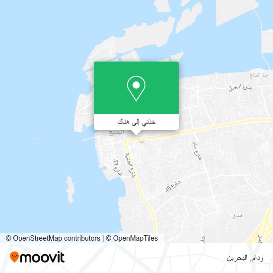 خريطة ودام