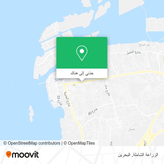 خريطة الزراعة الشاملة