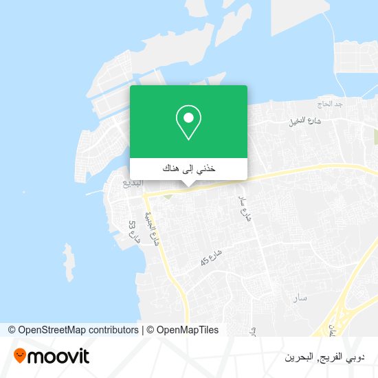 خريطة دوبي الفريج