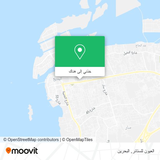 خريطة العيون للستائر