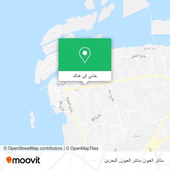 خريطة ستائر العيون ستائر العيون