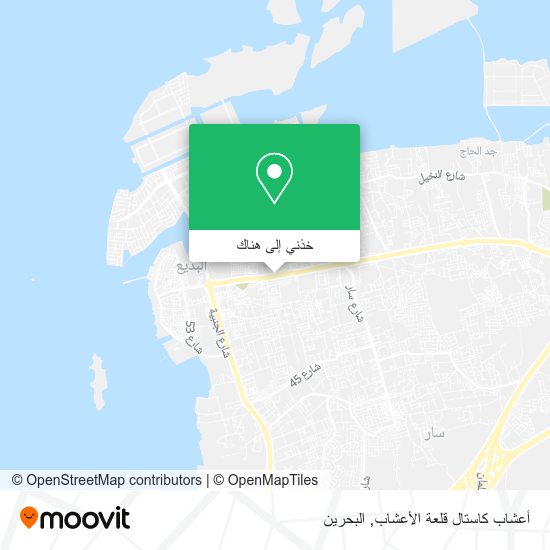 خريطة أعشاب كاستال قلعة الأعشاب
