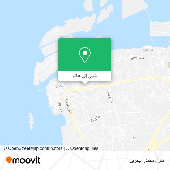 خريطة منزل محمد
