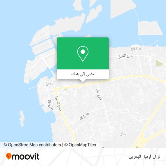 خريطة فران أوفيا