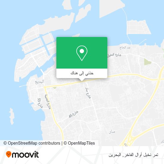 خريطة تمر نخيل أوال الفاخر