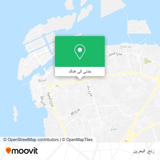 خريطة زنج