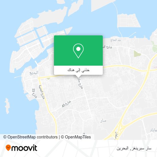 خريطة سار سبرينغز