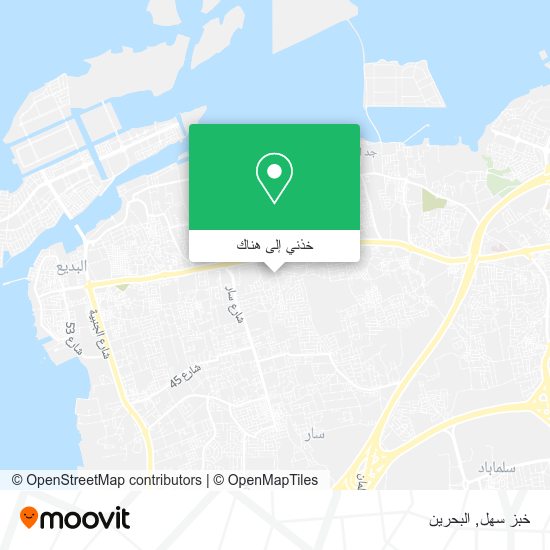 خريطة خبز سهل