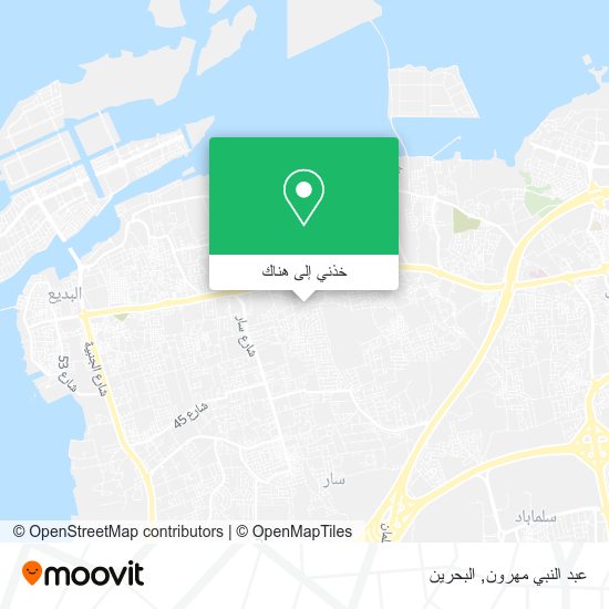 خريطة عبد النبي مهرون