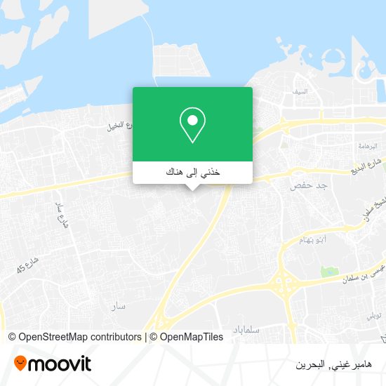خريطة هامبرغيني