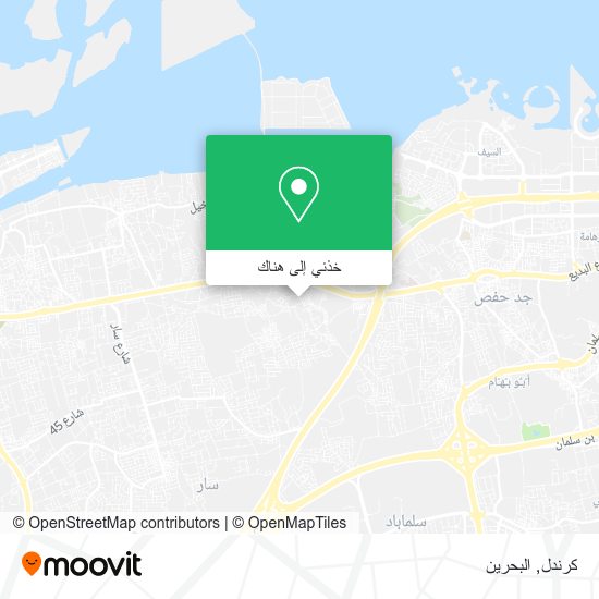 خريطة كرندل
