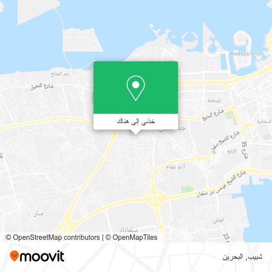 خريطة شبيب