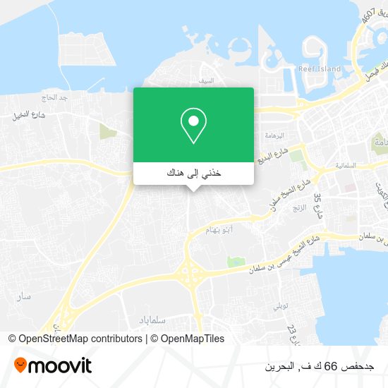 خريطة جدحفص 66 ك ف