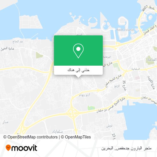 خريطة متجر البارون جدحفص