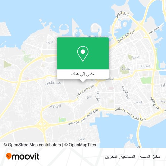 خريطة مخبز الدسمة - الصالحية
