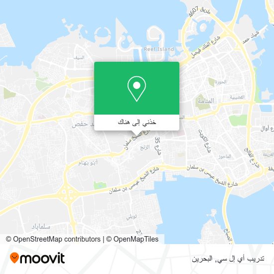 خريطة تدريب أي إل سي