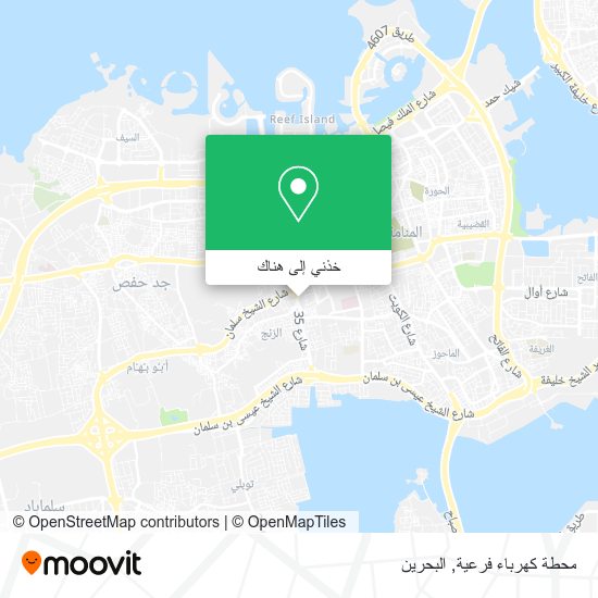 خريطة محطة كهرباء فرعية