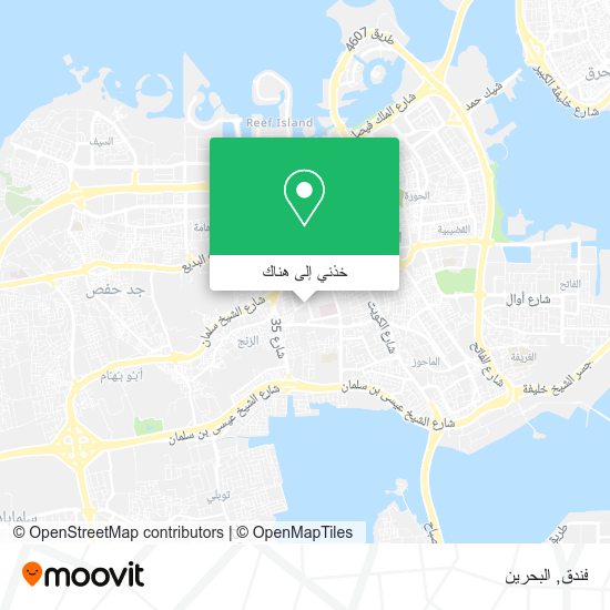 خريطة فندق
