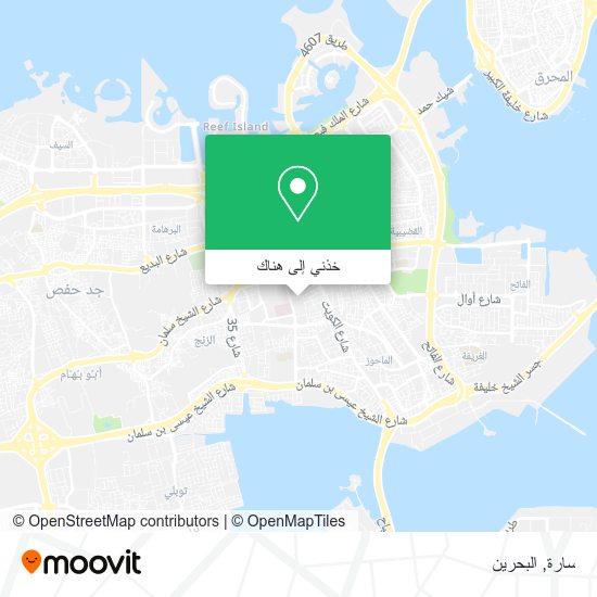 خريطة سارة