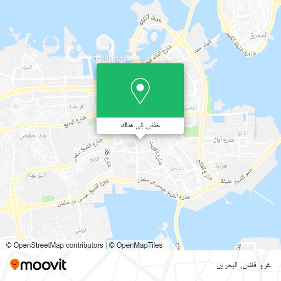 خريطة غرو فاشن
