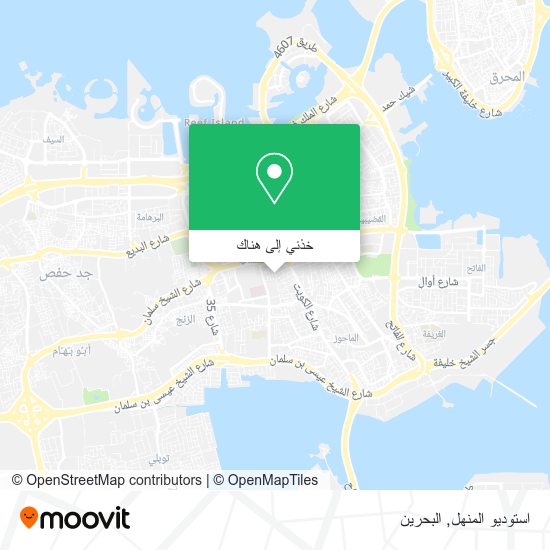 خريطة استوديو المنهل