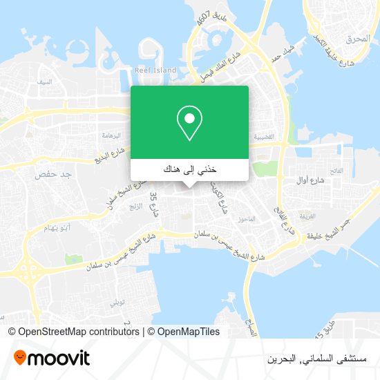خريطة مستشفى السلماني