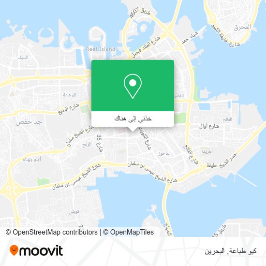 خريطة كيو طباعة
