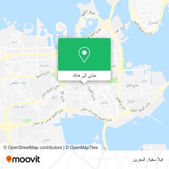 خريطة فيلا سقية