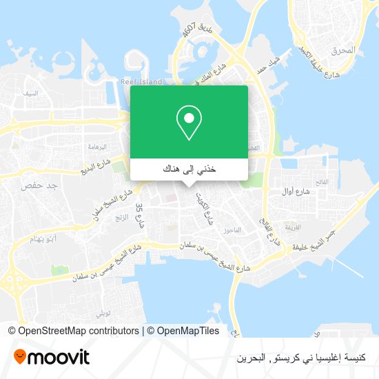 خريطة كنيسة إغليسيا ني كريستو
