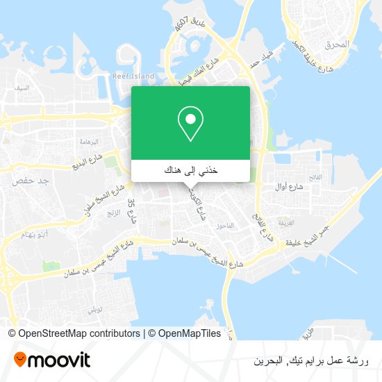 خريطة ورشة عمل برايم تيك