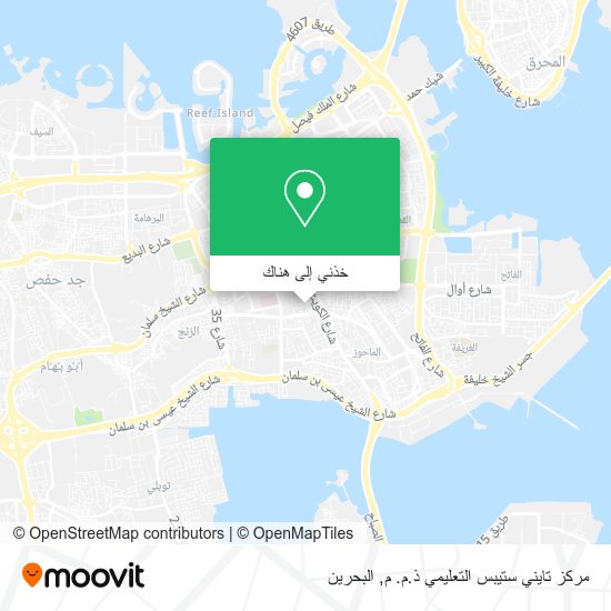 خريطة مركز تايني ستيبس التعليمي ذ.م. م