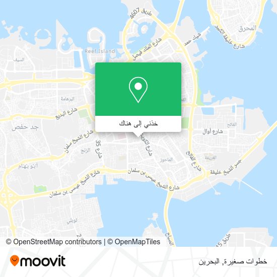 خريطة خطوات صغيرة