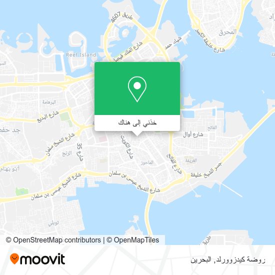 خريطة روضة كيدزوورلد